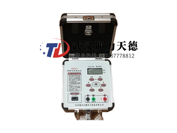 TD2671 絕緣電阻測試(shì)儀