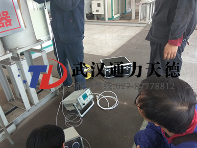 遼寧鞍山鞍鋼35千伏開關SF6氣體綜合測試儀現場