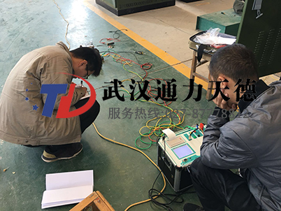 山東菏澤互（hù）感器綜合特性測試（shì）現場