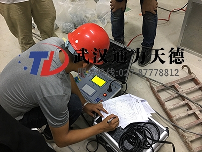 廣東深圳南山水木一方（fāng）全（quán）自動變（biàn）比測試儀試驗現場
