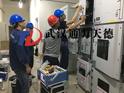 廣東深圳南山水木一方（fāng）微機繼電保護試驗（yàn）現場