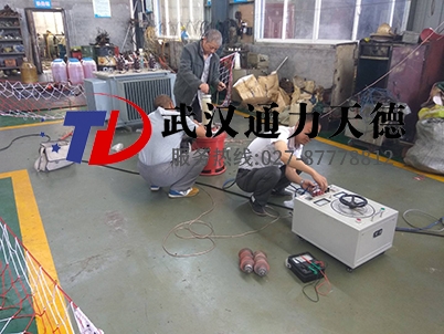 貴州遵義變壓器廠工頻交流耐壓試驗（yàn）現場